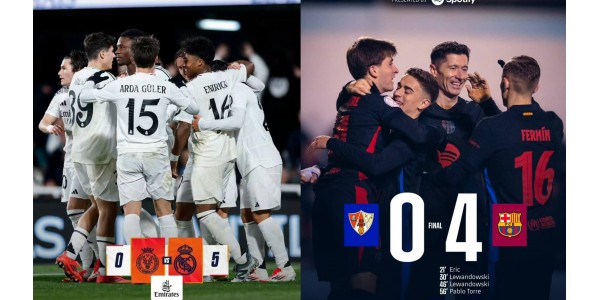 Real Madrid, Barcelona, ​​​​Atletico Madrid, tri velikana La Lige, bore se za vrh